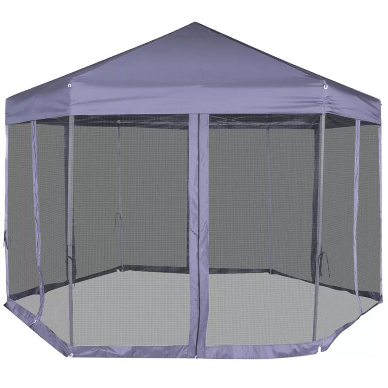 Eawood 3.5 x 3m Steel Party Tent, Dark Blue