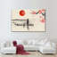 Bateau japonais sur toile-1910054145