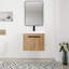 Ensemble de meuble-lavabo simple mural 24 po Slabtown