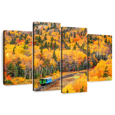 Nicci Mount Washington Autumn Landscape