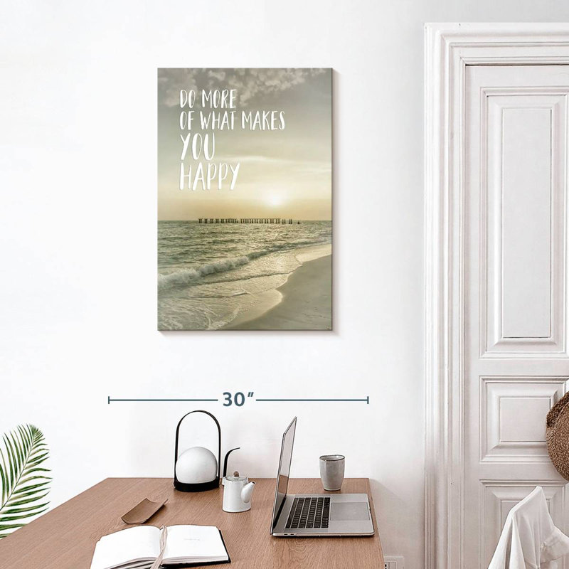 Tergel Do More Of What Makes You Happy Sunset, H 30 po x l 20 po