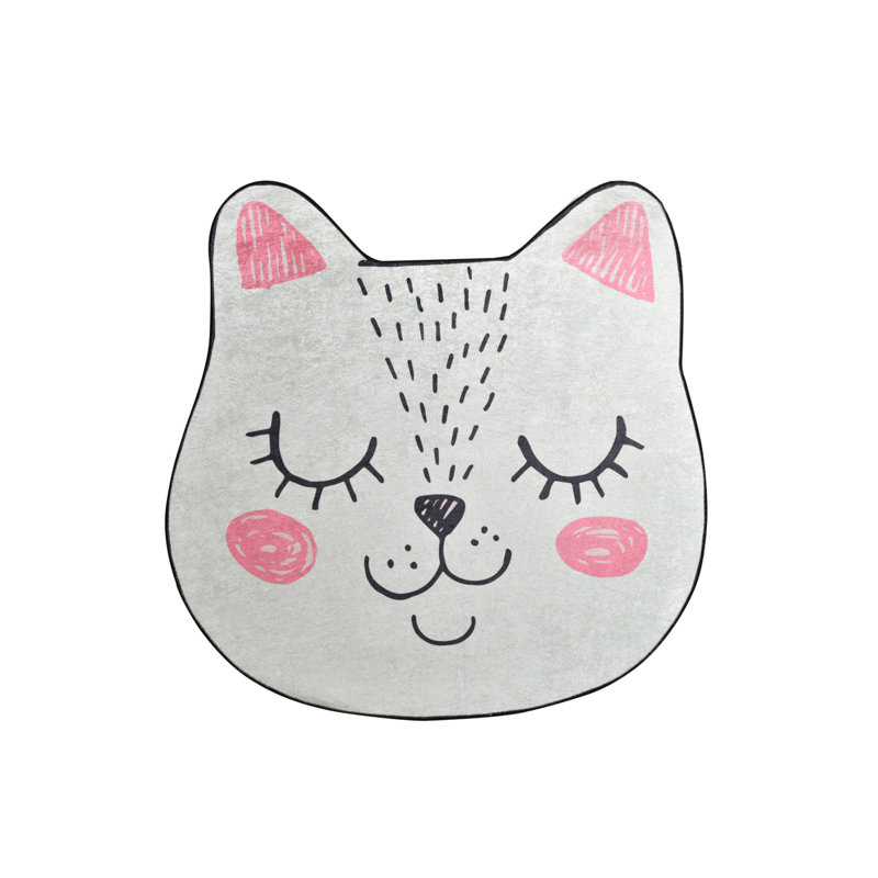 Tapis rond élégant, 55,1 po de diamètre, doux 100% polyester, hauteur des poils de 0,4 po | Antibactérien, antidérapant sous la surface, lavable en machine à 86 ° F | Idéal pour le salon, la chambre à coucher et les aires de jeu, durable et facile à entretenir