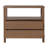 2-Drawer Wood Nightstand, Brown-121471295