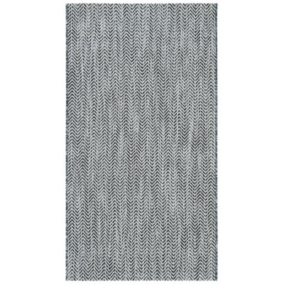 Avareigh Chevron Indoor / Outdoor Area Rug