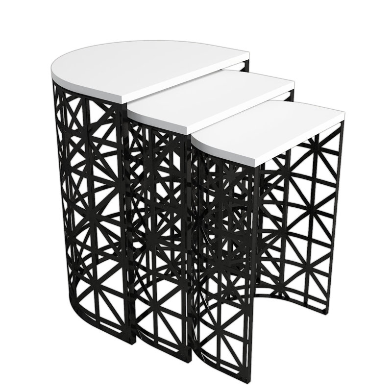 Hommy Craft Coffee Table, White