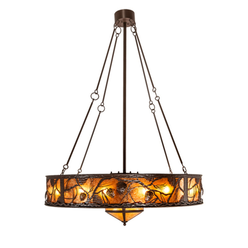 Whispering Pines Downrod Ceiling Fan