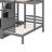 Twin Over Twin & Twin Bunk Bed With Staircase And Drawer-524585249