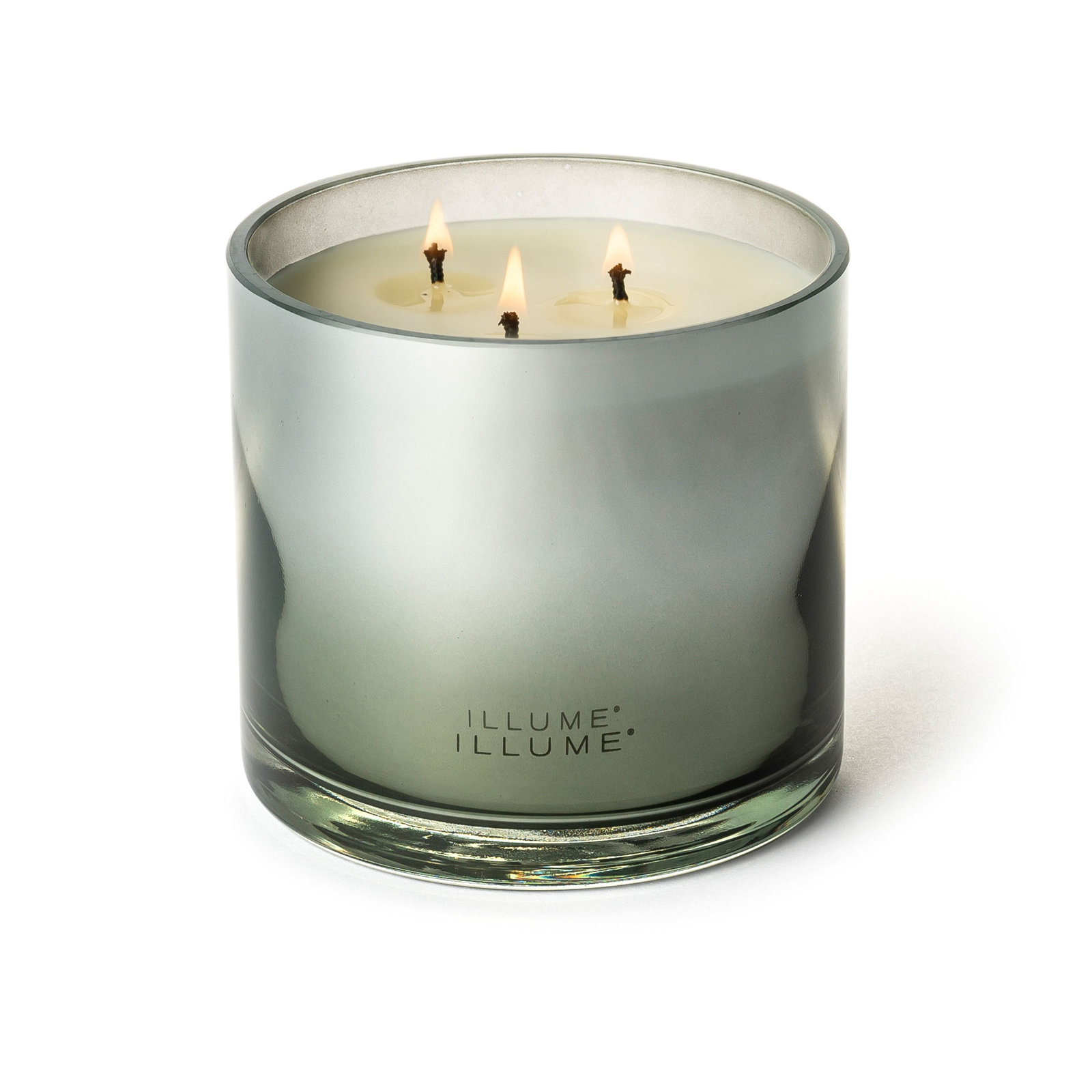 Imane Fresh Sea Salt Scented Jar Candle, Statement Glass