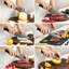Ensemble de couteaux, ensemble de couteaux de cuisine 9 pièces avec bloc Damas, poignée ergonomique en ABS pour ensemble de couteaux de chef, affûteur et ciseaux de cuisine, ensemble de couteaux