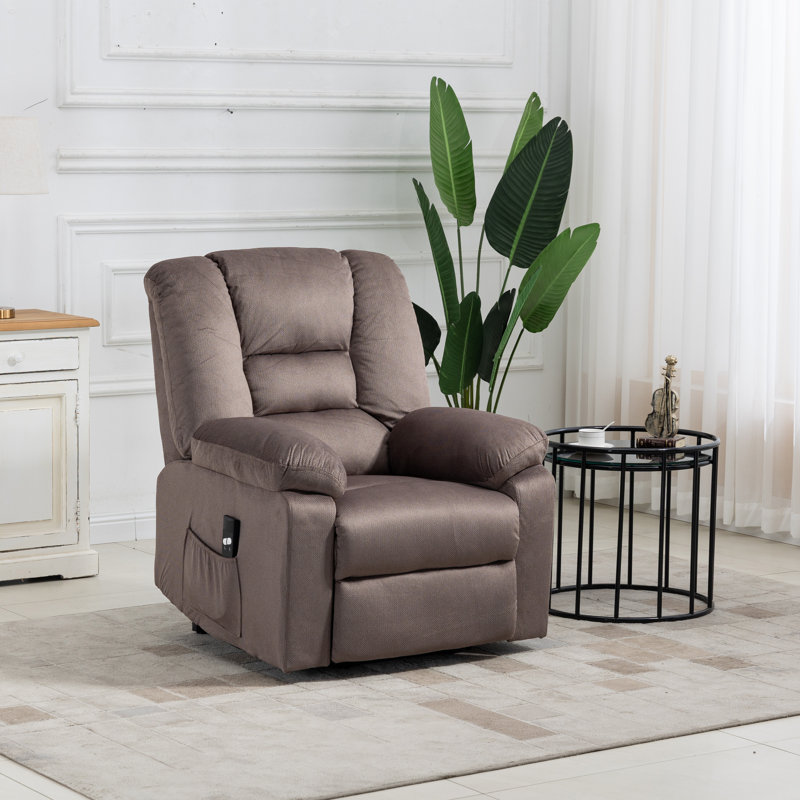 Fauteuil inclinable Yasin avec certification UL, Brun