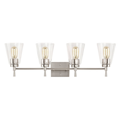 4 - Light Dimmable Vanity Light