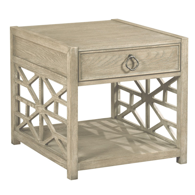 Tymier End Table with Storage