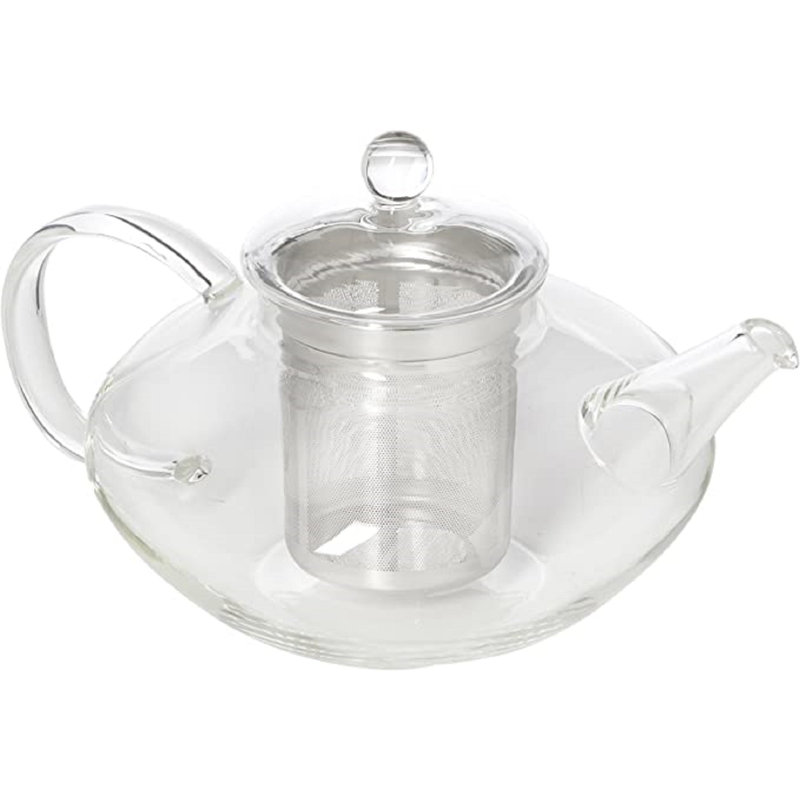 Prep & Savour Budwin 48oz. Glass Teapot