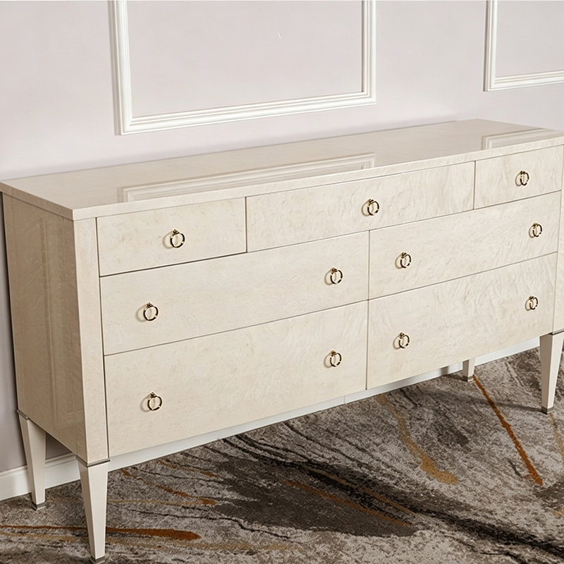 Commode de luxe minimaliste de style américain