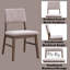 Ensemble de 2 chaises d'appoint en velours côtelé Seda-1716728017
