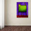 «Green Trouble» d'Izampo, reproduction sur toile tendue-24035292