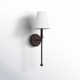 Dash Single Light Steel Dimmable Wallchiere