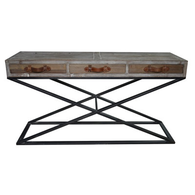 Llewellyn 63'' Solid Wood Console Table