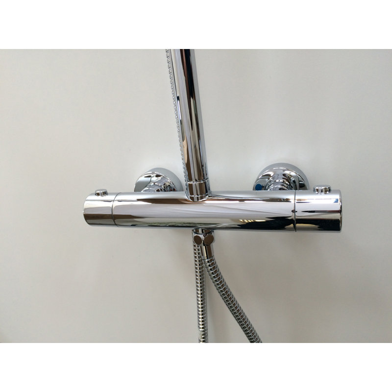 Barcelona Thermostatic Shower with Adjustable Shower Head