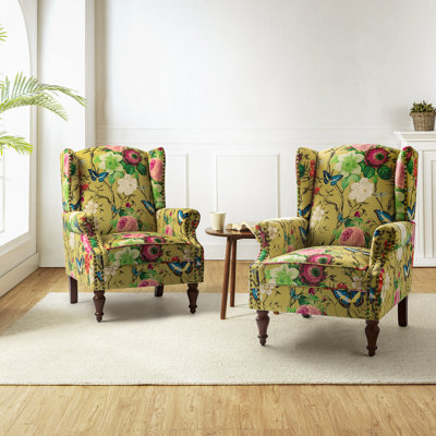 Fauteuil d'appoint à oreilles Anndi