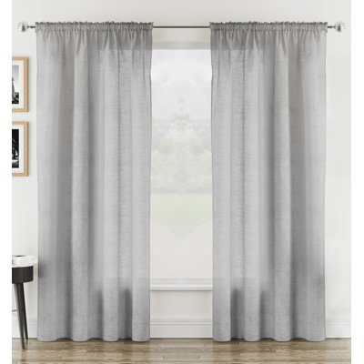 Sundas Sheer Curtain Panel Pair
