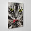 Tabby Licking Paw Photographic - Wrapped Canvas-19042210