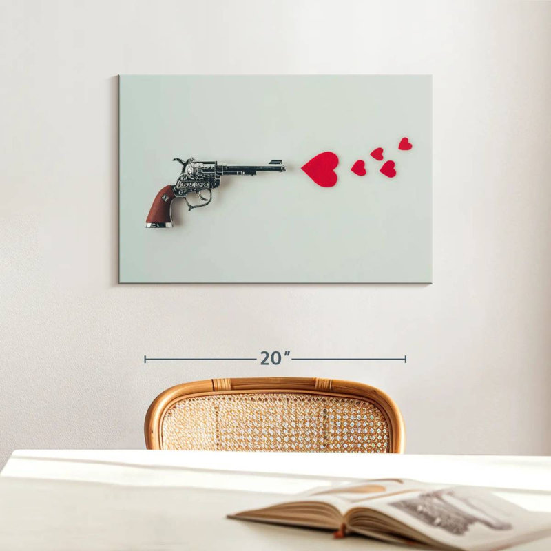 Kill With Love, 16" H x 24" W