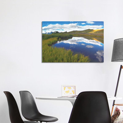 Sky Reflected In Water Cottonwood Pass, Colorado by Tim Fitzharris - Gallery-Wrapped Canvas Giclée on Canvas