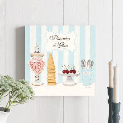 «Parlor Shoppe Petit Salon De Glace» par Marco Fabiano, impression sur toile non encadrée