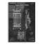 «Cue Rack Blueprint Vernis Chalkboard», art mural en verre acrylique-1817255056