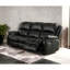 Canapé moderne Zuriel Motion, cuir synthétique noir LV52285-1051086004