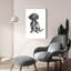  «Doggy Expressions 4» par Cartissi, art mural en verre acrylique, 24 po x 36 po-959344275