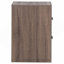 Table de chevet 2 tiroirs Oak