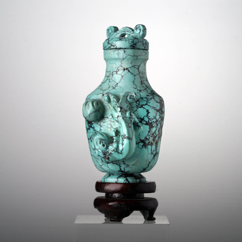 Tabatière turquoise