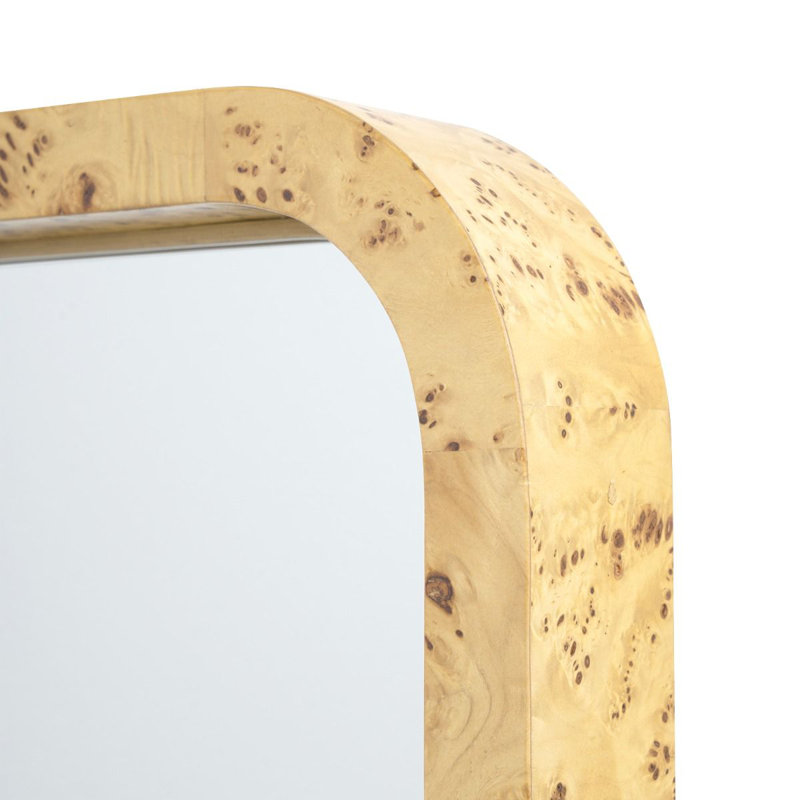 Emil Flat Wall Mirror, 32.5" H x 20.5" W x 3'' D