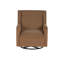 Senna Swivel Brown Rocker Chair