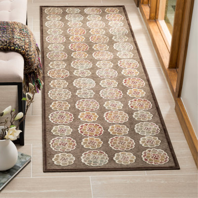 Martha Stewart Viscose Floral Rug