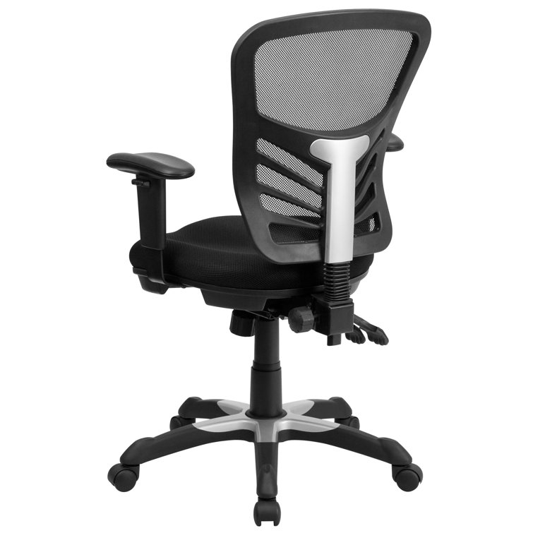 Ebern Designs Siyer Mid-Back Mesh Multifunction Ergonomic Office Chair with  Adjustable Arms & Reviews