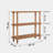 Modern Bookshelf, Atlantic Pine Color, 31.5 x 29.5 x 11.0 inches | 100% Melamine Coated Particle Board, Thickness: 1.0 inches | Sturdy Hornbeam Legs, 44 lbs Capacity, No Tools Required, Stylish Storage Solution for Any Room