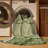 Machine Washable Bleigh St Patties Modern & Contemporary Abstract Rug in Brown – SageGreen Binding-2024512816