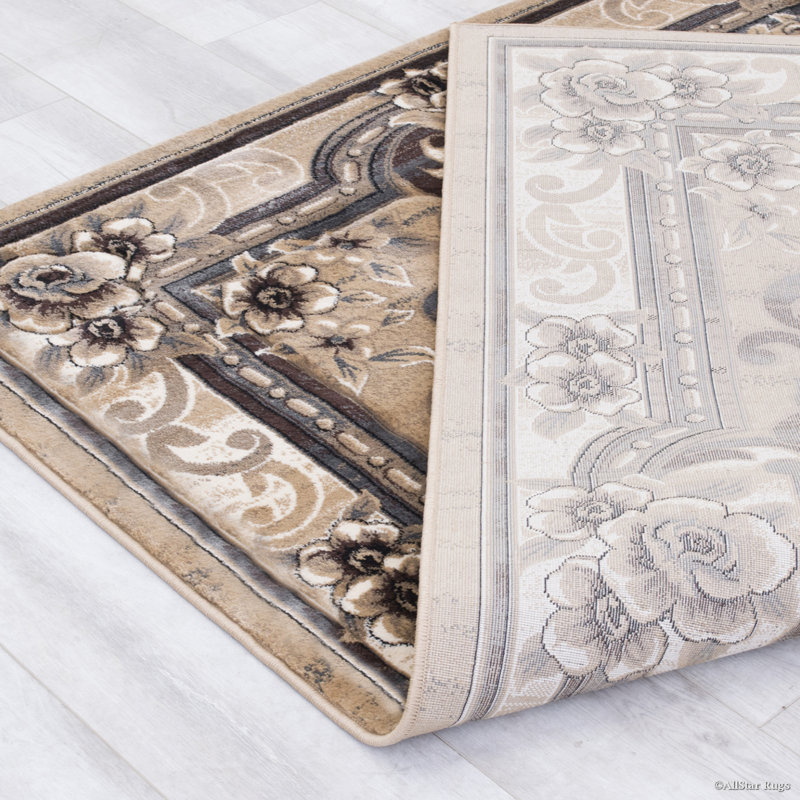 Oriental Indoor Rug, Rectangle 5'2" x 7'2"