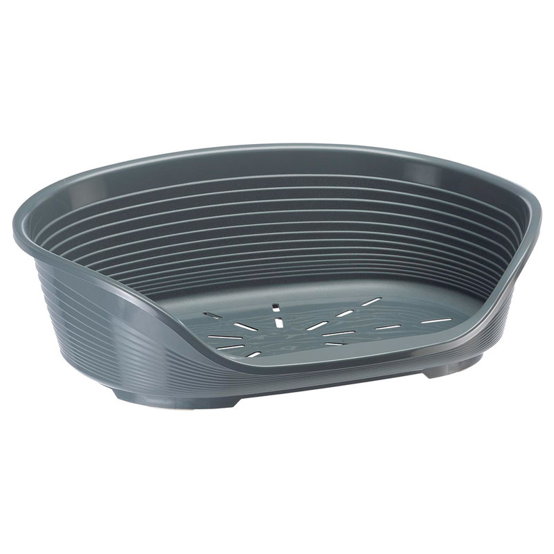 Zyaire Plastic Pet Bed, Grey, 33.5cm H x 111cm W x 80.5cm D