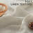 Tyrra Linen Semi Sheer Curtain Panel Pair-1026537712