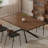55.1 To 78.74"W x 35.43"D Rectangular Rounded-Corner Extendable Dining Table For 6-10Seat-660134834