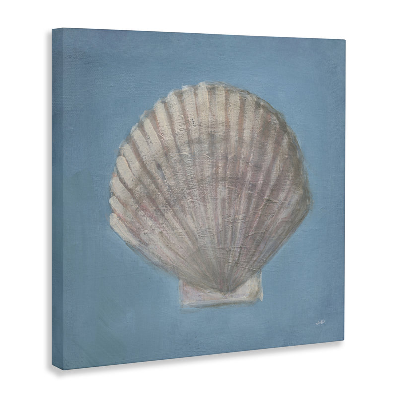 Toile de coquillage doux, design par Julia Purinton, H 36 po x l 36 po