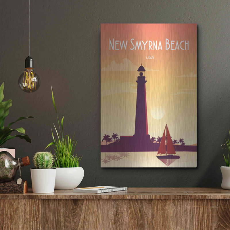 «New Smyrna Beach» par Omar Escalante, H 16 po x l 12 po