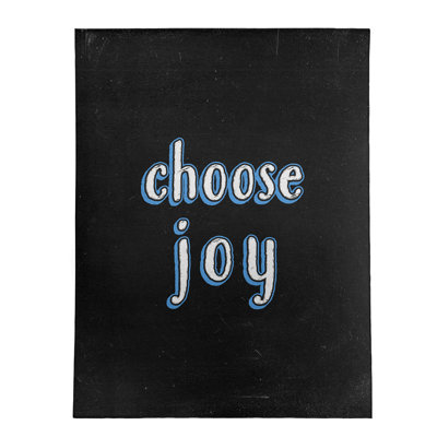 Tapis en poly-chenille choose tableau noir style