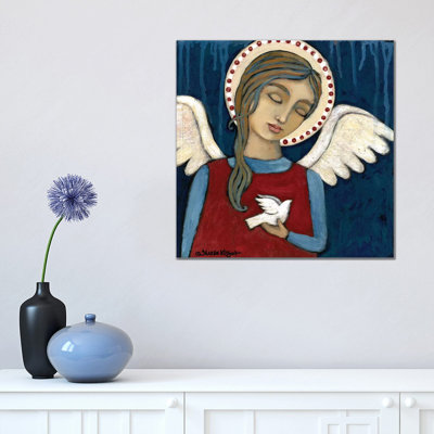 Symbol Of Peace by Teresa Kogut - Painting on Canvas
