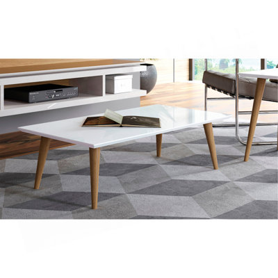Table basse blanche Utopia