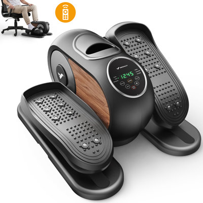 MERACH Under Desk Elliptical Machine Leg Exerciser For Home With Remote Control